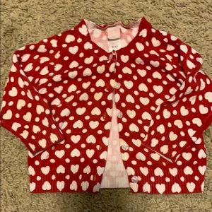Old navy heart sweater 6-12 months